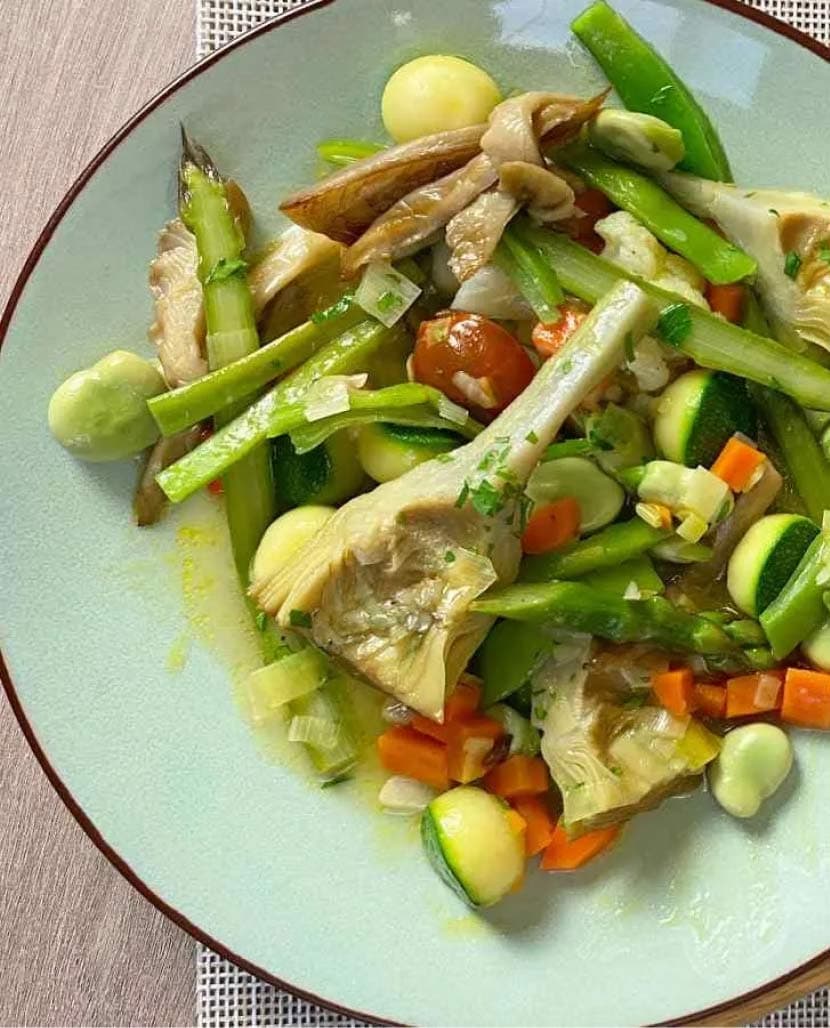 slteado de verduras